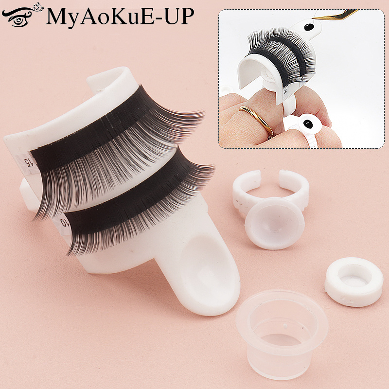 Nail Art Extension - 5pcs/set Eyelash Splitter Nail Art Tattoo