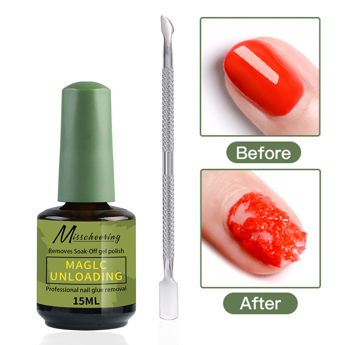2pcs Kits 15ml Magic Remover W - Polygel Nail Kit review and price