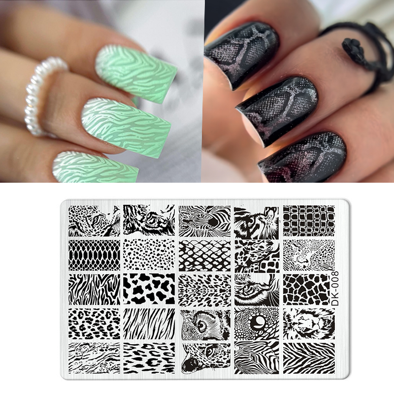 Animal Image Snake Leopard Nai - Nail Art Zebra review and price