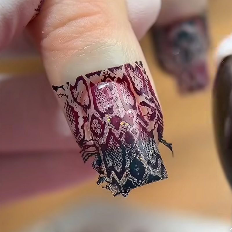 Animal Image Snake Leopard Nai - Nail Art Zebra review and price
