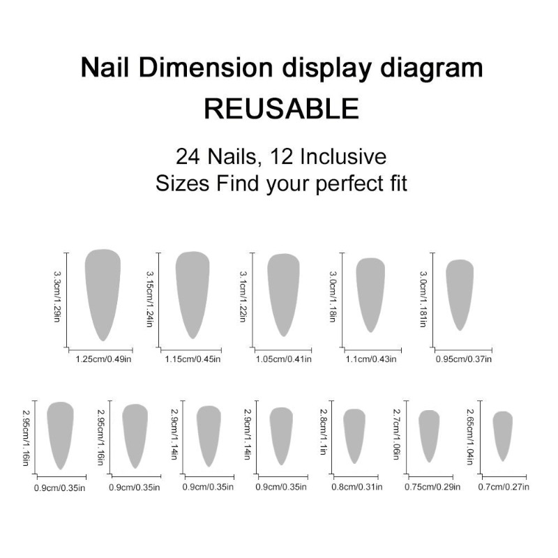 24PCS Y2k Long Stiletto Press  - Nail Art Zebra review and price