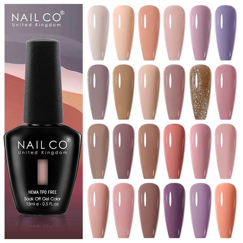NAILCO 15ml Nail Gel Polish Pi - Nail Art Natural Pink review and price