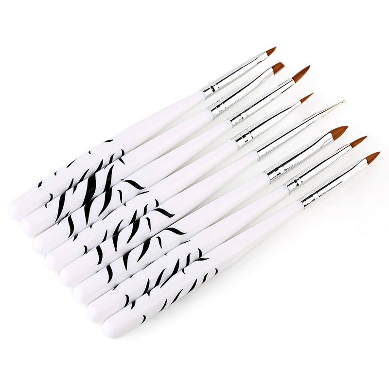 Nail Zebra Calligraphy Carved  - Nail Art Zebra review and price