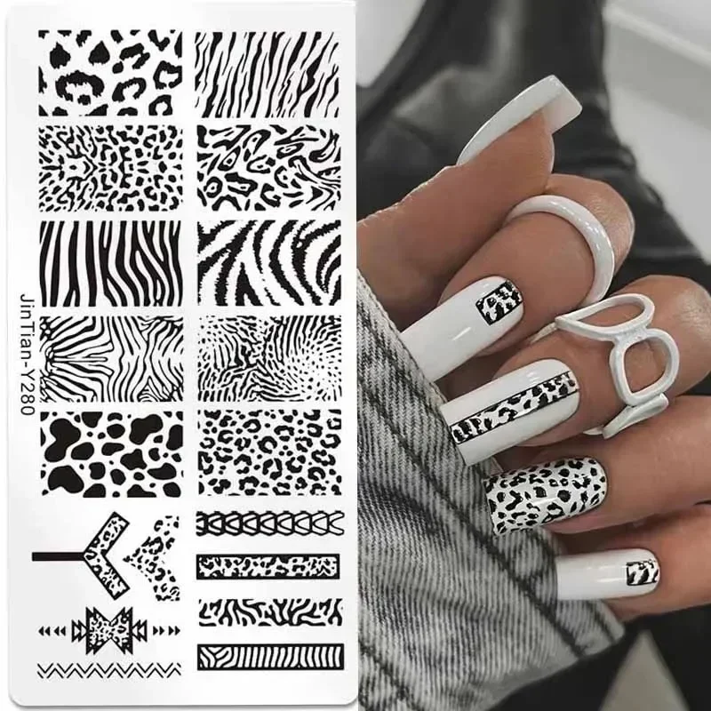 Tiger Zebra Leopard Print Nail - Nail Art Zebra review and price