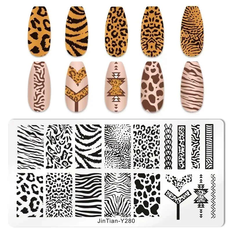 Tiger Zebra Leopard Print Nail - Nail Art Zebra review and price