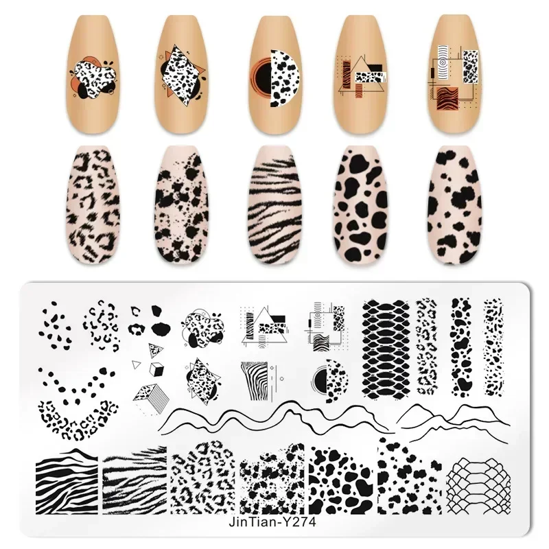 Tiger Zebra Leopard Print Nail - Nail Art Zebra review and price