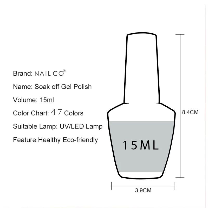 NAILCO 15ml Black White Red Pi - Nail Art Natural Pink review and price
